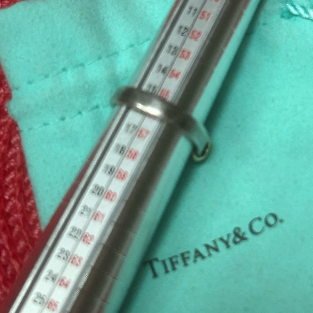 Tiffany & Co. Silver and Gold Ring - Picture 4 of 4